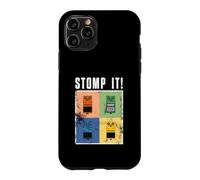 Stomp It Vintage Guitar Effects Pedal Retro Graphic Case for iPhone 11 Pro