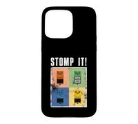 Stomp It Vintage Guitar Effects Pedal Retro Graphic Case for iPhone 15 Pro Max
