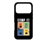 Stomp It Vintage Guitar Effects Pedal Retro Graphic Case for iPhone 17 Pro