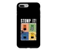 Stomp It Vintage Guitar Effects Pedal Retro Graphic Case for iPhone 7 Plus/8 Plus
