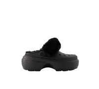 Stomp Lined Slides - Black - female - Crocs - Clogs - Black - 8 UK - Shoes 8 UK