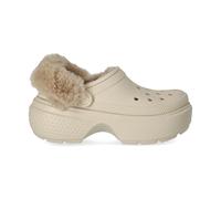 Stomp Lined Stucco Clog - female - Crocs - Clogs - Beige - 6 UK - Shoes 6 UK