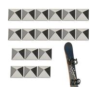 Stomp Pad for Snowboard - 3 x 3 x 1.3 cm Metal - 18 Pieces Non-Slip Pentagram Nails - Skiing and Snowboarding Pads | For Winter Training, Sports