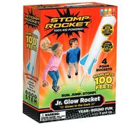 Stomp Rocket Jr Glow Rocket Launcher Outdoor Toy Kids Garden Game Age 3+