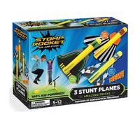 Stomp Rocket Stunt Planes Launcher Outdoor Toy Kids Garden Game Age 5-12+