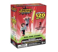 The Original Super High Performance Stomp Rocket -3 Rockets and Rocket Launcher-Outdoor Rocket Toy Gift for Boys and Girls Ages 9 Years and Up-Great for Outdoor Play with friends in the backyard&parks