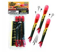 Stomp Rocket X-Treme Rocket Refill Pack, 3 Rockets