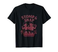 Stomp & Snap Wine Lovers Grape Stomp Vineyard Graphic Print T-Shirt