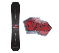 Stompgrip Premium Snowboard Stomp Pad | Dice | Vice Collection | 3D Decal | Red