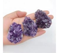 Stone 1PC Amethyst Quartz Crystal Gemstone Hedgehog Hand Carved Rough Quartz Crystals