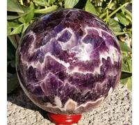 Stone Amethyst Stone Quartz Crystal Ball Beautiful Purple Quartz Crystals(Size:80-90mm)