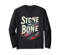 Stone and Bone Mountain Biker Adventure Long Sleeve T-Shirt