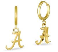 Stone Armory Earrings for Alabama Crimson Tide - 18K Gold Platted Stainless Steel Jewelry Designed for Sensitive Skin - A Gift for University of Alabama Fans, Women, and Graduates