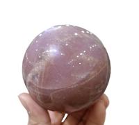 Stone Aureate Moonstone Ball, Quartz Crystal,Home Office Decoration(Size:500-600g)
