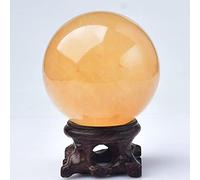 Stone Ball Calcite Quartz Crystal Citrine Home Carved,citrine-9cm Gemstone Stone