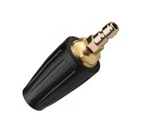 Stone Banks Brass Rotating Turbo Nozzle 1.8GPM 4000PSI 035, Pressure Washer Turbo Spray 1/4" Quick Connect, Pressure Washer Cleaner Gun Nozzle Accessory