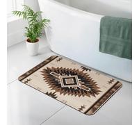 Stone Bath Mats for Bathroom Diatomaceous Earth Bath Mat Super Absorbent Floor Mat Native American Stone Drying Mats Quick Drying Diatomite Shower Mat for Bathtub Pad 15.7x23.6in