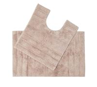Homescapes Spa Supreme Luxury Stone Bath Mat And Pedestal Set