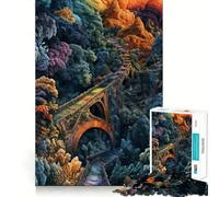 Stone Bridge Jigsaw Puzzles 1000 Pieces for Teenagers Smart Toy Home Pastime Accurate Cut Thoughtful Gift 50x75cm