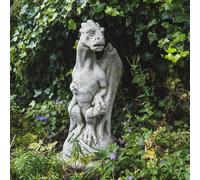 Stone Cast Gatekeeper Dragon Gargoyle Statue