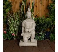 Stone Cast Japanese Samurai Garden Ornament