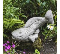 Stone Cast Koi Carp Fish Garden Ornament