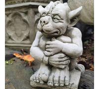 Stone Cast Sparta Stone Gargoyle B Ornament