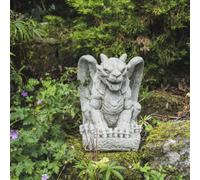 Stone Cast Winged Gargoyle Statue