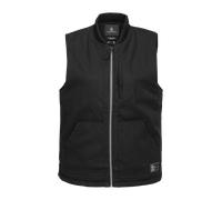Stone Castine Gilet in Black