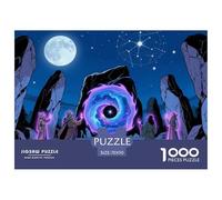 Stone Circle Portal Jigsaw Puzzle Waterproof 1000 Piece Puzzles for Adults Gifts Fun Challenging Games