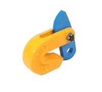 Stone Clamps 1T 20mm Die Forging L Crane Lifting Pliers Hooks Alloy Steel Horizontal Tools Clamp for and Transport