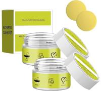 Stone Cleaner With Power Sponge Multipurpose Cleaning For Bath Shower Sink And Kitchen Surfaces 100g (2Pcs)