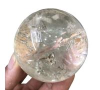 Stone Clear Quartz Crystal Spheres White Balls for Decoration(70-80mm)