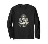 Stone Cold Medusa Gorgon Long Sleeve T-Shirt
