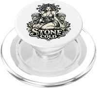 Stone Cold Medusa Gorgon PopSockets PopGrip for MagSafe