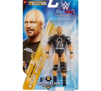 Mattel WWE “Stone Cold” Steve Austin Action Figure, Main Event Series #152 6-inch Collectible with 10 Articulation Points & Life-Like Look, JCV32