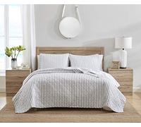 Stone Cottage | Quilt Set-100, Lightweight & Breathable Bedding, Reversible & Ideal for All Seasons, Pre-Washed for Added Softness, Cotton, Grey, King