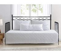 Stone Cottage | Willow Way Collection | Daybed Cover Set - 100% Cotton, Cozy & Reversible, Prewashed for Extra Softness, Daybed, Grey
