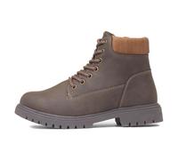 STONE CREEK Junior Jamie Boys Brown Zip Ankle Boot - Size 1 UK - Brown