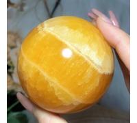 Stone Crystal Orange Calcite Balls Home Decor Room