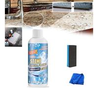 Stone Crystal Plating Agent, Stone Stain Remover Cleaner, Stone Crystal Plating Agent Stone Carving Polishing and Coating Agent Marble for Marble, Granite,Quartz,and More (1)