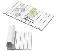 Stone Dish Drying Mat - Absorbent Drainage Pad for Kitchen, Reusable Non-Slip Design Ideal for Dishes & Glassware, Perfect for Sink & Countertop