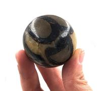 Stone Dragon Seven Planet Crystal Ball Home Ornaments(4cm Approx) Gemstone Stone