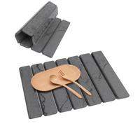 Stone Drying Mat for Kitchen Counter, 40x30cm Fast Drying Mat, Diatomite Absorbent Dish Drying Mat, Non-Slip Dish Drain Mat for Sink, Plates, Cups