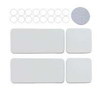 Stone Drying Mat - Sponge Holder 16x8cm | 320g Kitchen Mat, Quick Dry Diatomite Stone Sink Tray, 4 Pieces Super Absorbent Faucet Soap Dish