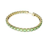Stone-Embellished Metal Bracelet - female - Swarovski - Bracelets - Yellow - ONE SIZE - Accessories ONE SIZE