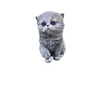 Stone figure Persian cat, made of stone, frost resistant, handcrafted in Germany