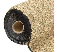 Stone Film Natural Sand 500 x 60 cm Non-Woven Fabric with Drinking Water Safe Adhesive Durable Cut to Size for Garden Fountain Pond Water Course Patio Decoration