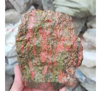 Stone Flower Green Gemstone Crystal Rough Stone Home Display Collection Gift(150-200g)