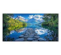 Stone Forest Diamond Art Kits Adults, 5D Diamond Painting for Beginner, Gem Art Cross Stitch Kits for Adults, DIY Full Drill Crystal Embroidery Kit for Crafts,Home Decoration Paintings 8x16in J26-6146